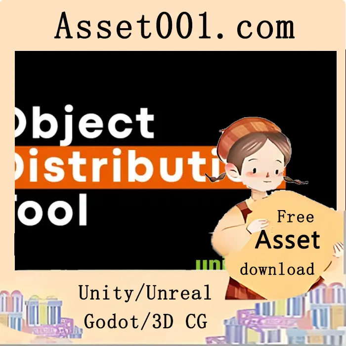 Unreal Engine对象分发工具新功能详解：支持自定义分布、密度调整与可视化调试|Object Distribution Tool v5.6