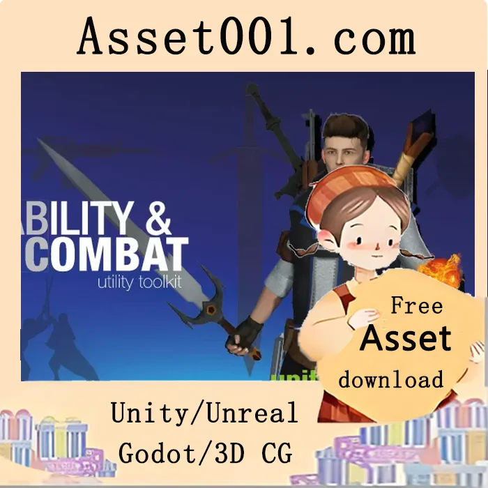 Unity Ability & Combat Toolkit 免费下载 | 快速创建武器、技能与战斗系统|Ability & Combat Toolkit v2.4.1