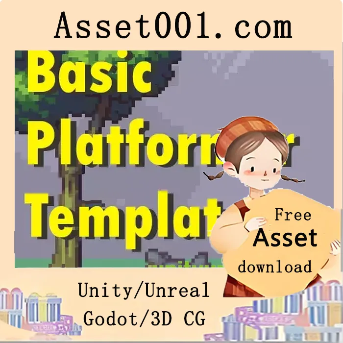 Unity 2D 平台游戏模板教程|Basic Platformer Template v1.1