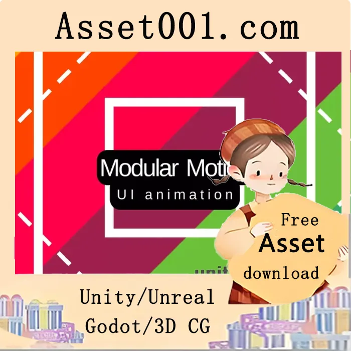 模块化动画大幅提升工作效率|Modular Motion v2.0