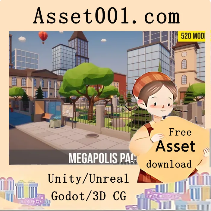 Low Poly Megapolis v1.06