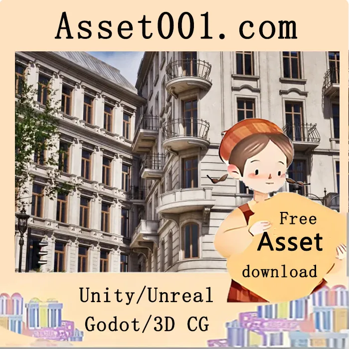 UE5 Archmodels Vol.8 城市街区场景与50栋建筑模型集合|City District - Archmodels Vol 8 v5.1