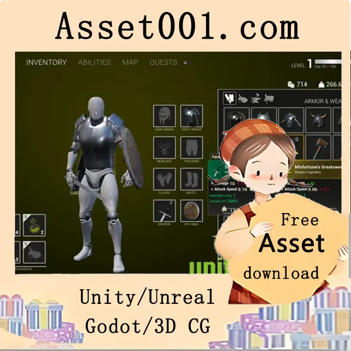 RPG Inventory and Interaction System v1.9 (5.1+)