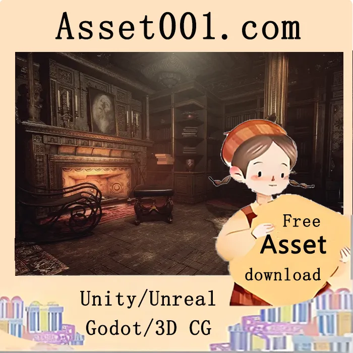 维多利亚风格完整场景包：含近200个道具、角色系统及对象检测功能|SICKA MANSION v5.1+