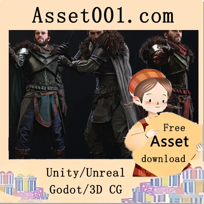 Modular Knight - Male Humans - Fantasy Collection v5.1+