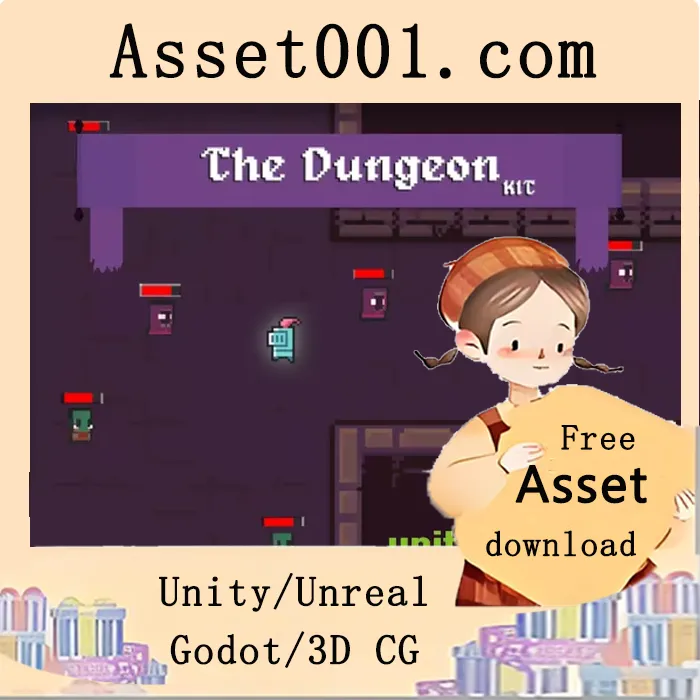 Unity Dungeon Game Kit 全平台完整资源包|The Dungeon Game Kit v4.5