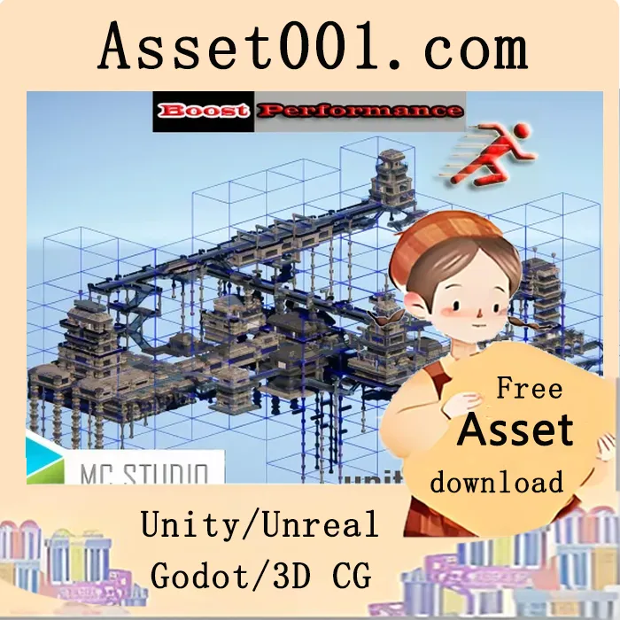 Mesh Combine Studio 2：基于网格单元的自动网格合并工具|Mesh Combine Studio 2 v2.997