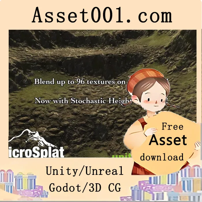 MicroSplat纹理集群技术详解：提升地形细节与性能|MicroSplat - Texture Clusters v3.9.25