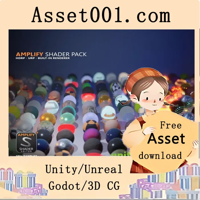 Amplify Shader Pack 180+ 高质量着色器资源包支持 Unity 2019.4 及以上版本|Amplify Shader Pack v2.3.9-r2 (27 Jan 2026)