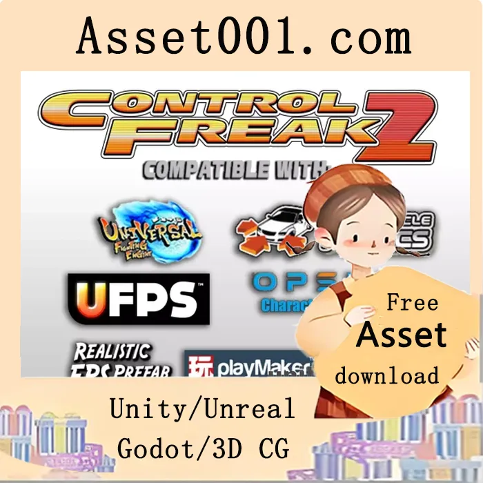 Control Freak 2：轻松实现多平台触控输入|Control Freak 2 - Touch Input Made Easy! v2.8.10 (19 Oct 2025)