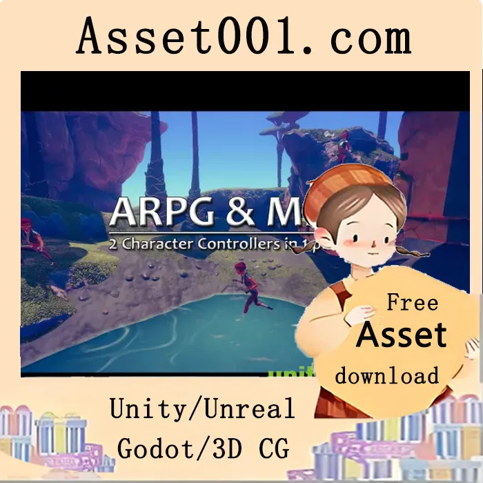 Unity RPG摄像机与角色控制器插件（支持MMO与动作RPG模式）|RPG Cameras & Controllers v6.2 (16 Oct 2025)