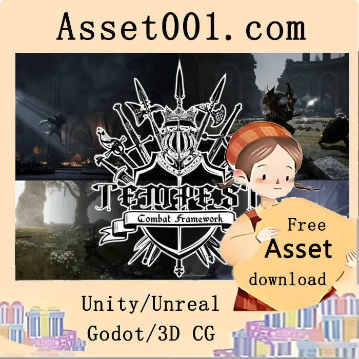 Tempest战斗框架V2.0：打造高质量第三人称近战战斗系统的完整解决方案|Tempest Combat Framework - V2.0 Action Combat System v5.6