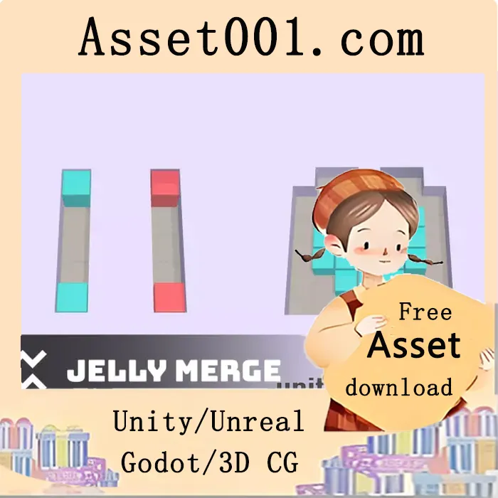 基于完整项目的Jelly Merge益智游戏模板创建指南|Jelly Merge | Template + Editor v1.4.2