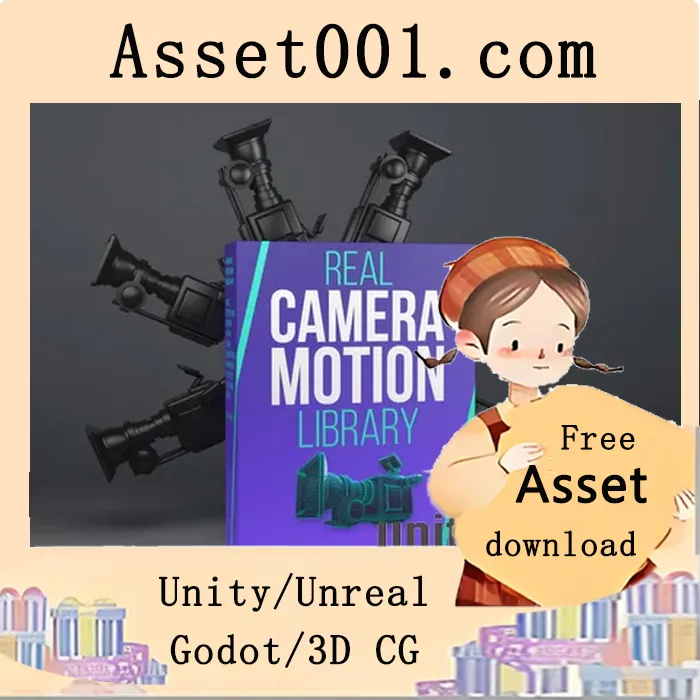 40个动作捕捉摄像机镜头，为动画添加真实运动效果|Real Camera Motion Library v4.26+
