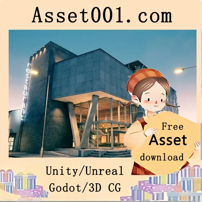 基于Unreal Engine打造的夜间餐厅场景项目|SCL Restaurant 002 4.27+