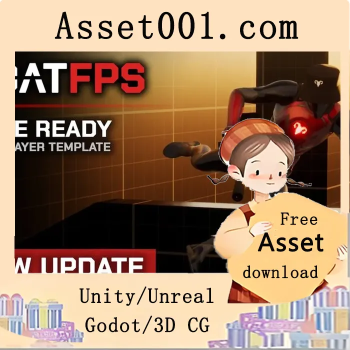 GOAT FPS 多人射击游戏即用型模板推荐|GOAT FPS Multiplayer GAME READY Template