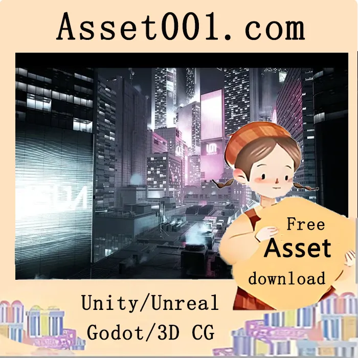 未来都市屋顶环境包：包含138个独特网格的高质量游戏级资源|Futuristic Rooftop City Environment ( Futuristic Rooftop City Cyberpunk City ) 5.2