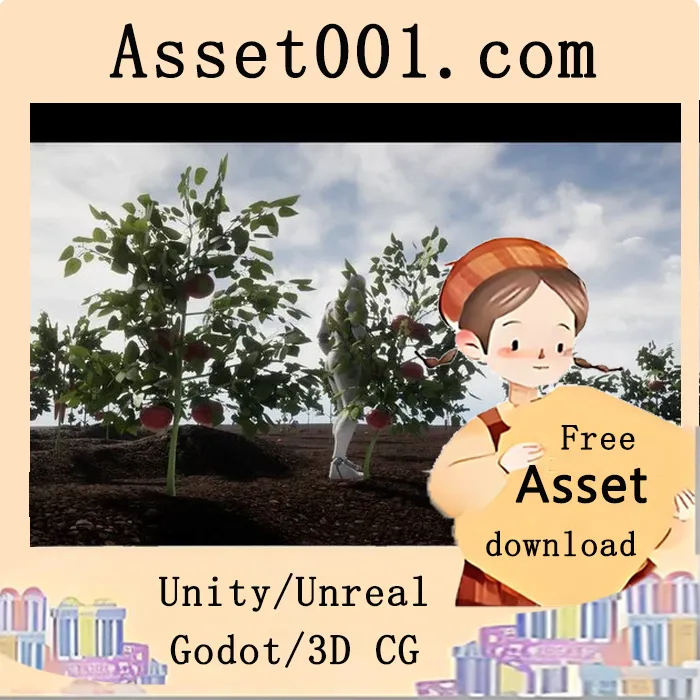 全新互动植物与水果元素，为农场场景注入生机|Full Interactive Physic Plants with Fruits and Veg - Dynamic System R13