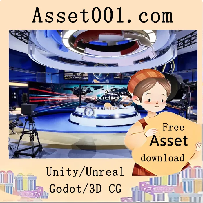 Unity Studio 7 模块化环境与47个影视道具详解|Studio 7 v4.27+