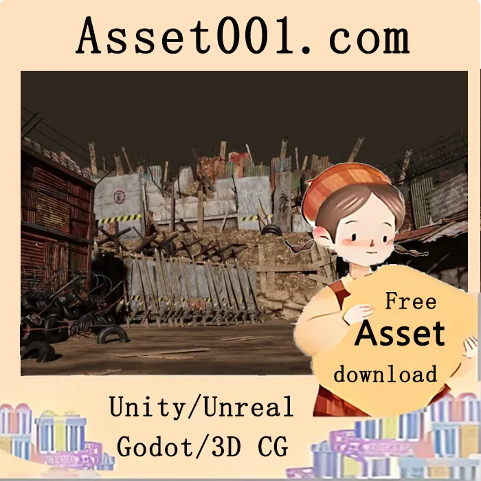 可自定义的防碍物套装，打造真实游戏环境|Barricades Pack v4.26+