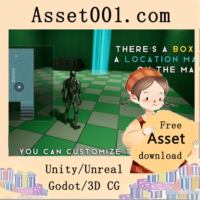 基于蓝prints的动态地图系统 v1.3（5.2+）|Interactive Map System - Fully Blueprinted v1.3 (5.2+)