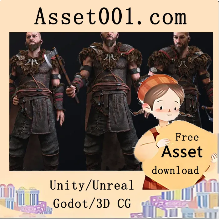 Norse Warrior - Male Vikings - Fantasy Collection v5.0+