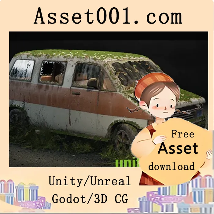 基于程序生成的无限可交互厢式车变体方案|Procedural Vehicles - Van v5.0+