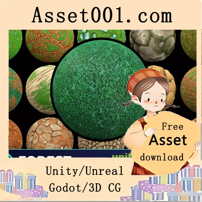 Stylized Forest Textures - RPG Environment v1.0