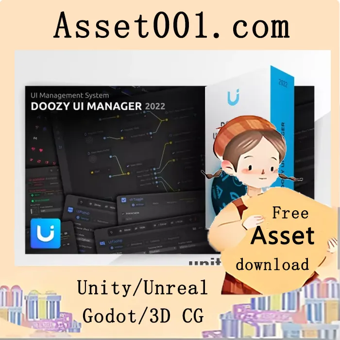 Doozy UI Manager：Unity中快速创建与动画化用户界面的完整解决方案|Doozy UI Manager 2022 v4.9.2