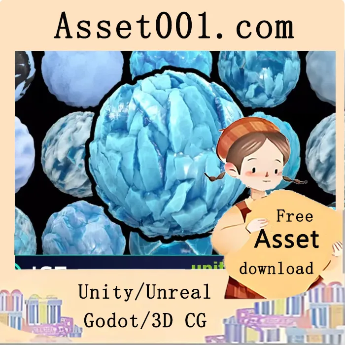 Stylized Ice Textures - RPG Environment v1.0