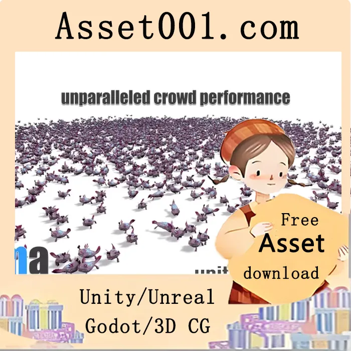 使用 Mesh Animator 实现大规模动画群组的高效渲染|Mesh Animator - Animate massive crowds v2.0.32