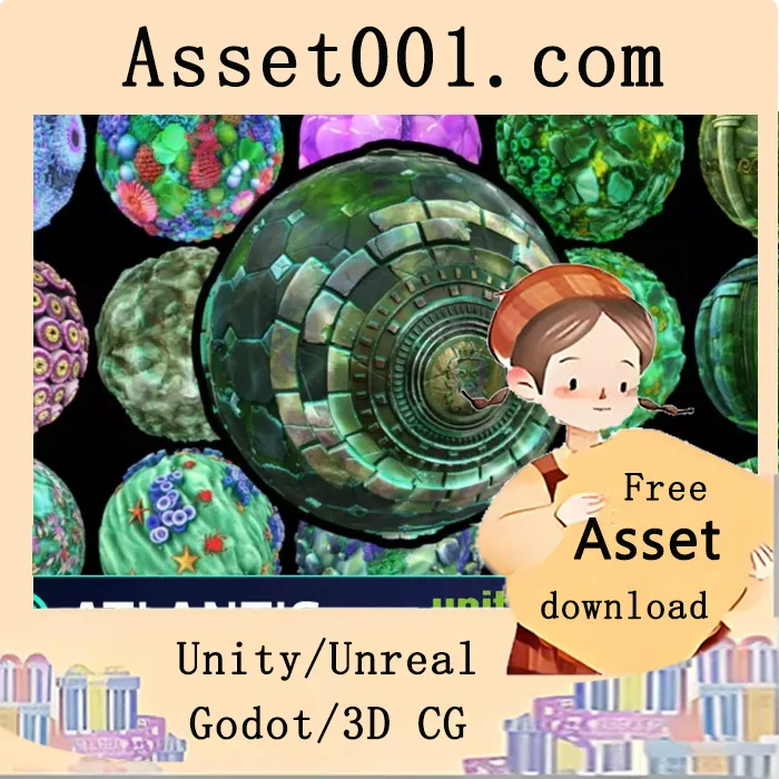 Stylized Atlantis Textures - RPG Environment v1.0