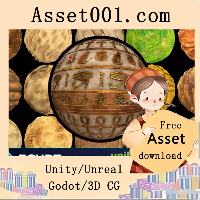 Stylized Egypt Textures - RPG Environment v1.0