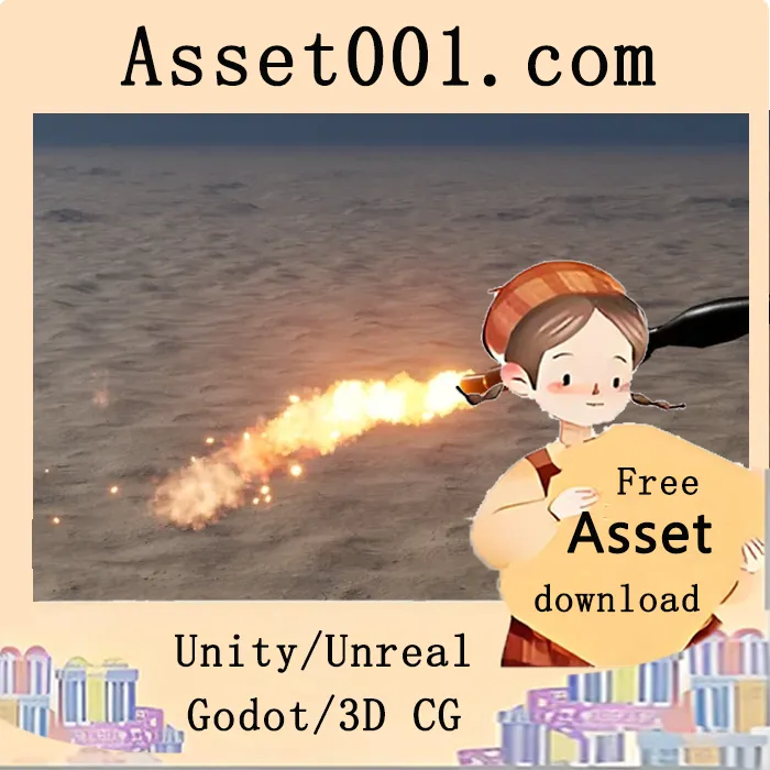 Unity火箭/导弹Niagara特效包：包含18种完整发射过程视觉效果|Rocket Attack FX (4.27+)