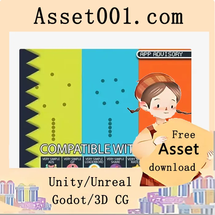 Unity完整游戏模板（含1200关卡）v1.0.4|ww - Complete Game Template With 1200 levels v1.0.4