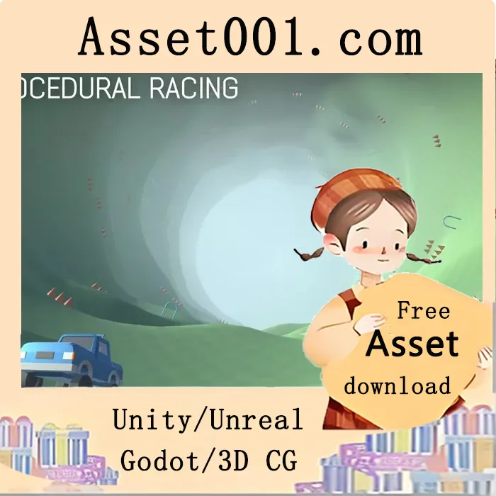 Unity Procedural Racing 游戏模板介绍|Procedural Racing v1.0