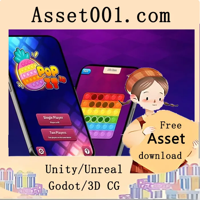Pop It 3d Fidget, two players game with AI v1.1.2