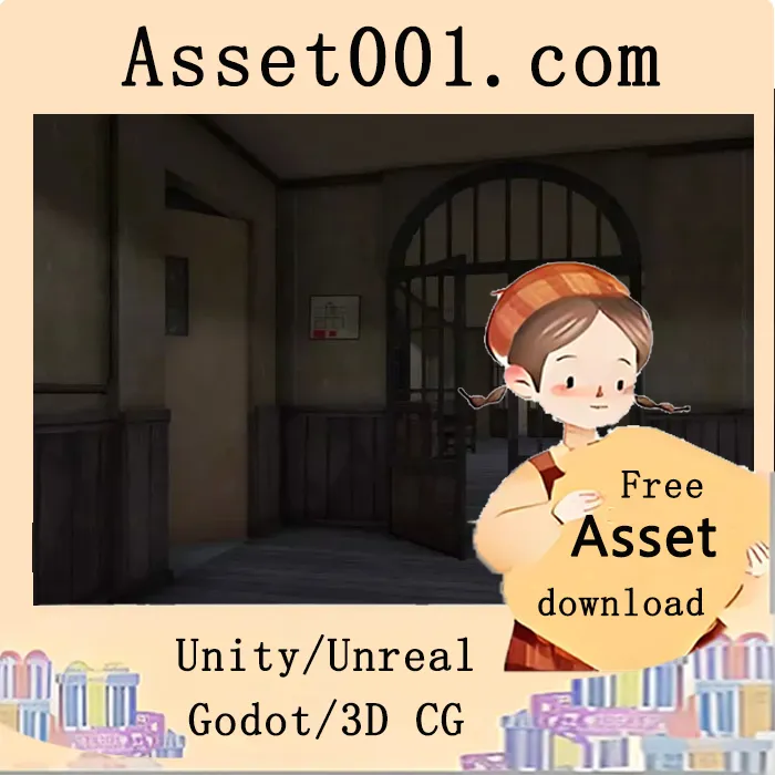 Unity医院恐怖场景包v1.1（移动端优化）|Mobile Horror Hospital level pack v1.1