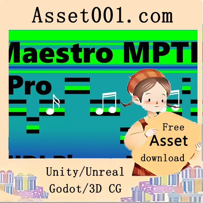Unity Maestro MIDI播放器工具包专业版v2.16.2支持WebGL，三步添加音乐并实现音效与应用的双向互动|Maestro - Midi Player Tool Kit - Pro v2.16.2