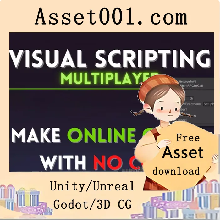 使用视觉脚本快速为游戏添加多人功能|Multiplayer with Visual Scripting v1.1