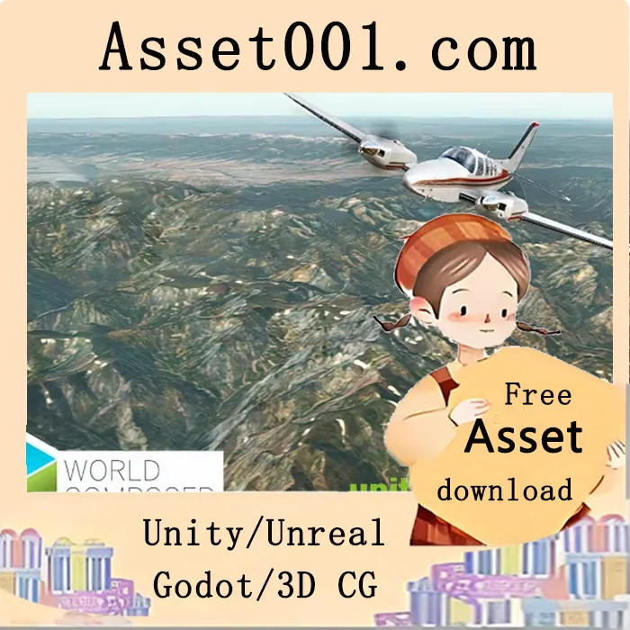 Unity WorldComposer：基于Bing地图构建高精度真实世界地形工具|World Composer v1.88