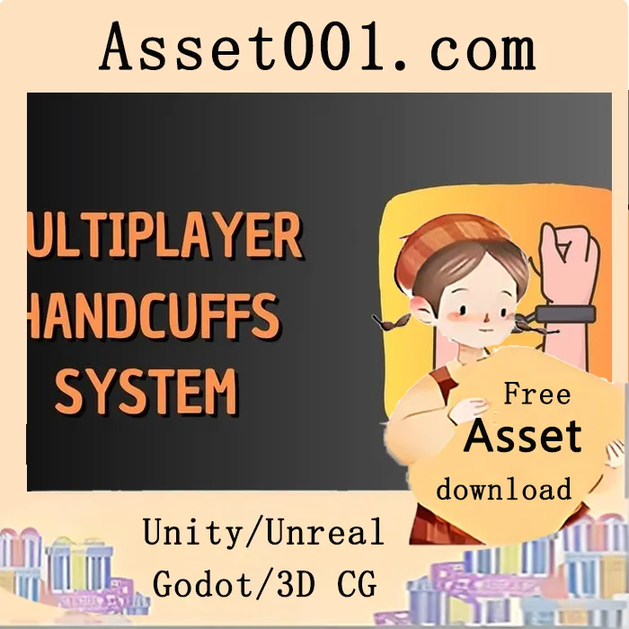 支持多人和单人模式的 handcuffs 多人系统|Multiplayer Handcuffs System
