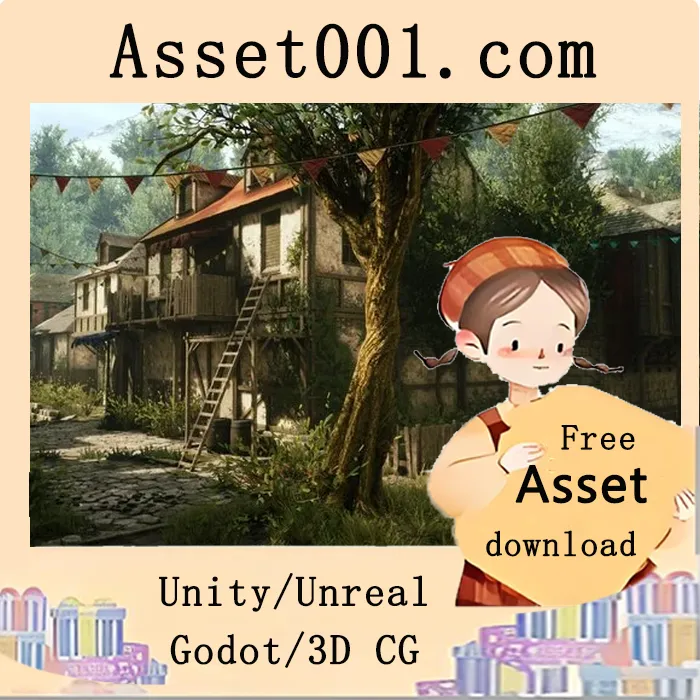 模块化中世纪资产包：打造幻想小镇的完整资源集合|MODULAR MEDIEVAL ASSET PACK