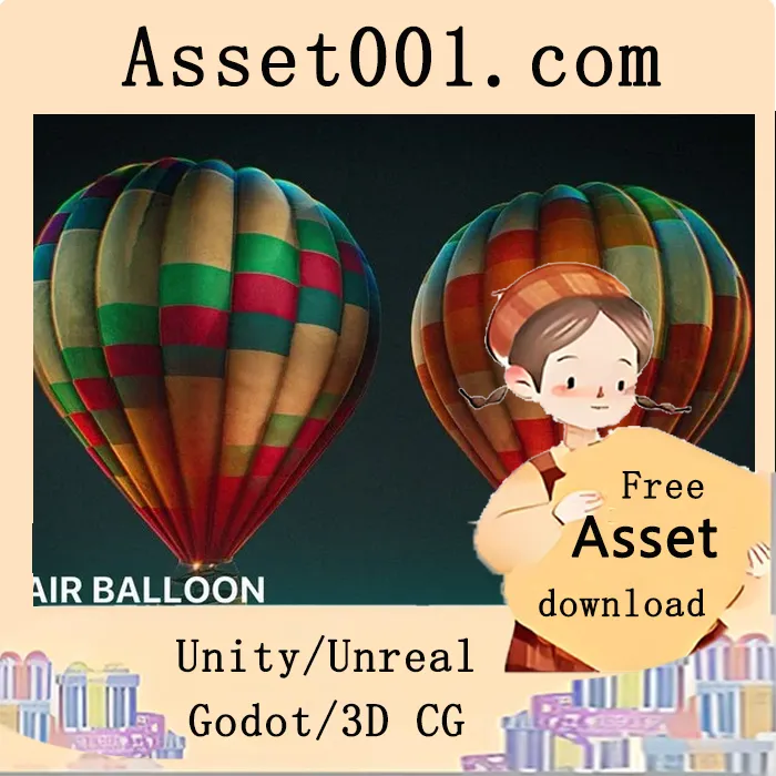 热气球主题公园游乐项目 Cloud Chaser 全动画实现及定制化方案|Hot Air Balloons - Theme Park Ride 5.6