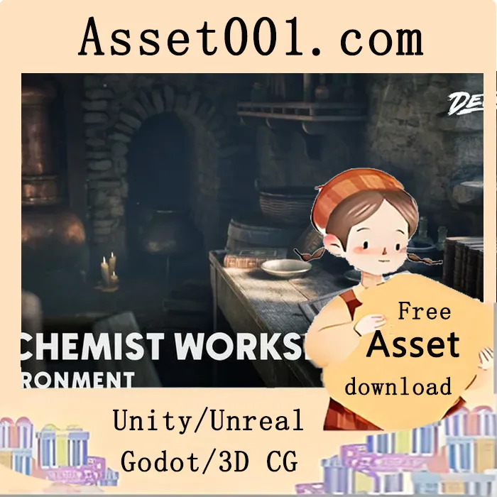 Unreal Engine 项目详解：Alchemist Workshop 5.6 全套资源与高质量资产|Alchemist Workshop 5.6