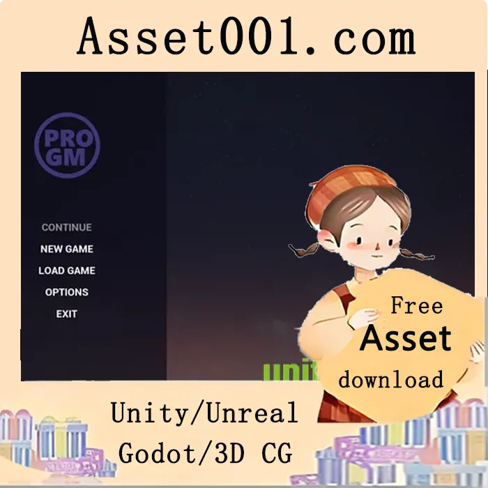 专业游戏菜单：功能完整、易于扩展的Unity游戏主菜单解决方案|Pro Game Menu v5.0+