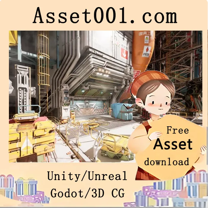 Sci - Fi Vertical Railway Station Environment v5.0+