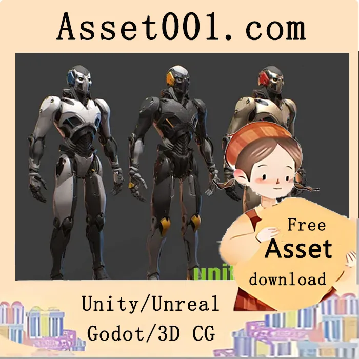 Sci-Fi Robot Character Pack v4.18+