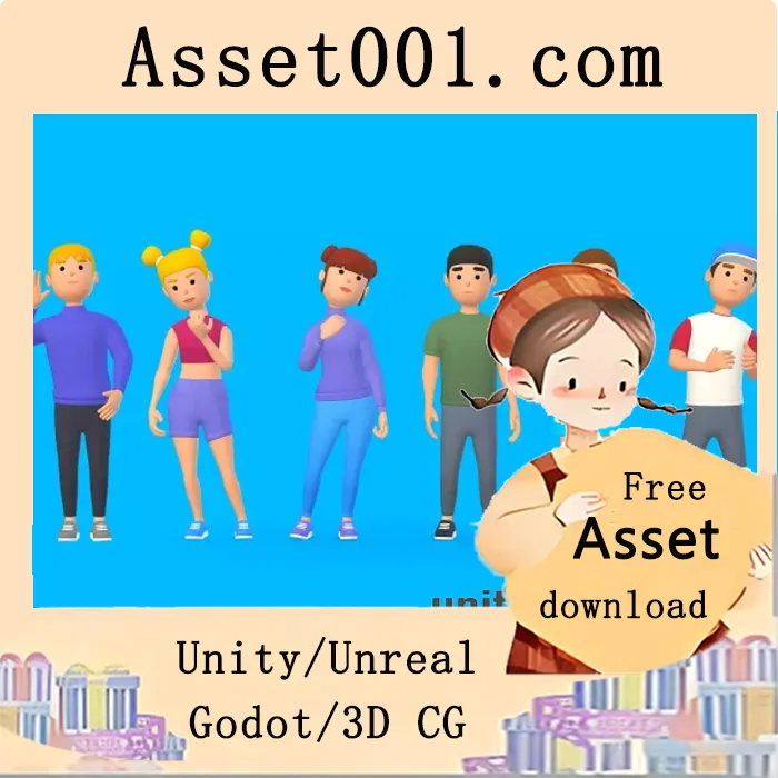 Hyper Casual Characters Vol. 1 v1.0