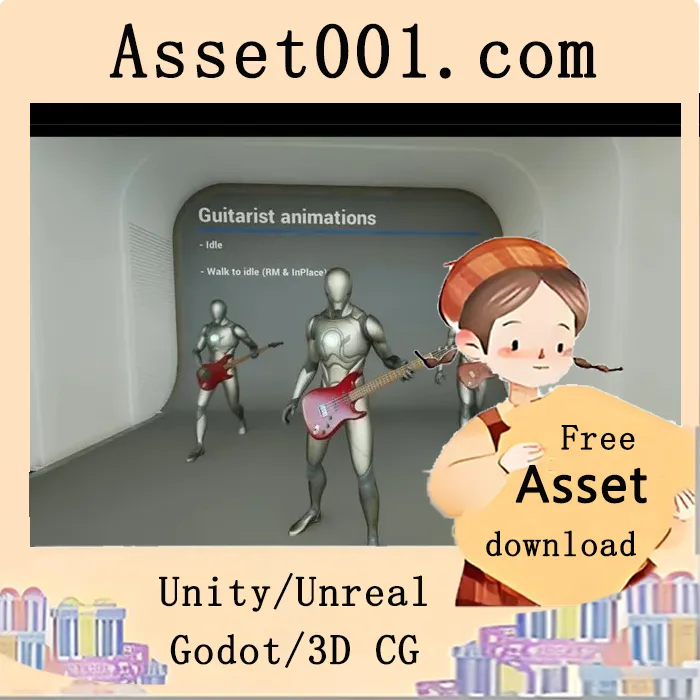 Guitarist Animations 5.3+ Guitarist Animations 5.3+